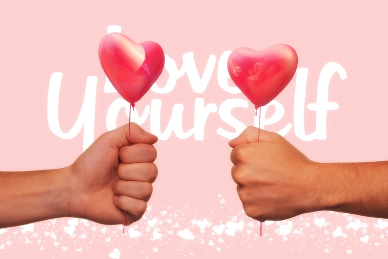 Self-love concept